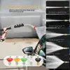 Máquina de Limpeza de Alta Pressão Máquina de Lavar Carro Pistola de Água Haste de Pistola de Aço Inoxidável Pistola de Pulverização Bico Bico Adaptado para Dr. Lava Kaichi