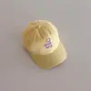 Gorras Ins Coreanas para Niños Primavera y Otoño Letra Gorras de Béisbol para Niñas Visera Elegante Protección Solar Gorras de Béisbol para Niños Modernas