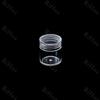 6g Botella Redonda en Ángulo Recto Botella de Polvo Brillante Caja de Empaque para Joyería de Arte de Uñas con Tapa Sub-Botella de Plástico Suministro Mayorista a Largo Plazo