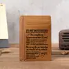 1145 Tarjetero de PU para Hombre Ultra Delgado Porta Tarjetas Bancarias de Crédito Cartera Grabado Láser Estilo Caliente Black Friday Festivo
