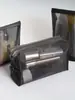 Bolsa de Maquillaje de Malla de Nylon Transfronteriza, Bolsa de Almacenamiento de Cosméticos de Gran Capacidad, Neceser de Viaje Portátil, Admite Personalización