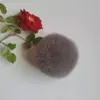 Venta al por mayor del fabricante Bola de Piel Sintética Bola de Piel Sintética de Conejo Accesorios para Ropa Bola de Piel Sintética de Conejo Rex Bola de Piel Falsa Colgante de Joyería