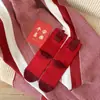 Calcetines Rojos para Mujeres en su Año Zodiacal, Calcetines Rojos Festivos Unisex de Media Pantorrilla, Estilo Ab, Calcetines de Algodón 3D Culturales Creativos que Promueven la Riqueza, Calcetines de Año Nuevo