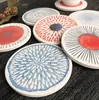 Fábrica de Origen Almohadilla Aislante Térmico de Corcho Esterilla de Colores Posavasos Redondo de Transferencia Térmica Posavasos de Cerámica Absorción de Agua