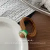 Nueva Diadema Dulce de Frutas Estilo Coreano para Niños, Diadema de Bola Alta Elástica, Anillo de Toalla Versátil Accesorio para el Cabello para Niñas