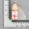 Kit DIY Caseiro Acessórios de Resina Água Mineral Chaveiro Cola Creme Garrafa de Vinho Garrafa de Refrigerante Material para Capa de Celular