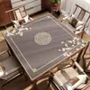 Nuevo Tapete de Mahjong Estilo Chino, Tapete Cuadrado para Mesa, Mantel Aislante de Sonido Engrosado Antideslizante Específico para Póker, Mantel de Mesa de los Ocho Inmortales