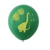 Conjunto Temático de Balões de Dinossauro da Amazon Transfronteiriça 12 polegadas Látex Verde Selva Festa Balão Decorativo Barraca