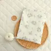 Patrón de Rayas Caladas Algodón Puro Estilo Coreano Fresco Tela Grado A para Cortinas de Madre y Bebé, Camisas y Vestidos