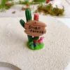 Caja Misteriosa Decoración Bosque Micro Paisaje Musgo Corteza Material DIY Casa de Muñecas Escena Accesorios Hechos a Mano Material