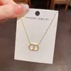 Artículos de Liquidación Especial: Exquisita, de Moda, Dulce, Versátil, Collar de Gama Alta con un Estilo de Nicho, Cadena Sencilla y Elegante para la Clavícula