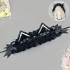 Diadema Lolita Y2K Orejas de Gato Oscuras Convención de Cómics Cosplay Accesorio para el Cabello de Chica Gato Subcultura Cyberpunk Diadema con Orejas de Gato