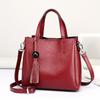 Bolsa Tote com Franjas de Couro Bovino de Primeira Camada 2026 Novo Modelo Bolsa Transversal de Couro Bovino de Primeira Camada Bolsa de Ombro Feminina de Couro Genuíno 6060