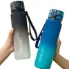 Vaso Deportivo de Alto Valor de Color de Gran Capacidad con Degradado Vaso para Estudiantes de Verano Vaso de Plástico Portátil con Vaso de Agua Rojo de Internet