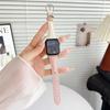Correa de Cuero con Hebilla en Forma de H Adecuada para Apple iWatch S10 S11, Huawei Fit5 Gt6, Xiaomi Wristband