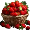 Papel Pintado Adhesivo para Frutas Pegatinas Decoración de Restaurante Pegatinas para Gabinetes de Cocina Pegatinas de Pared Grandes Impermeables Fresa