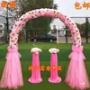 Novo Arco Europeu Cerimônia de Casamento Vitrine de Casamento Adereços Cerimônia de Abertura Suprimentos para Festivais Flor de Seda Arco de Flores