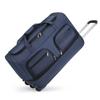 Bolsa de viaje con ruedas para hombre y mujer, bolsa de equipaje de gran capacidad, escalable, con ruedas, bolsa de embarque, bolsa de almacenamiento plegable
