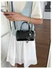 Bolso de Bowling con Patrón Tejido Nuevo 2026 para Mujer, Bolso de Hombro Cruzado de Lujo Ligero Estilo Old Money, Bolso Tipo Almohada Boston