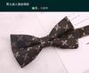 Gravata Borboleta Estampada Masculina Casamento Noivo Casamento Padrinho Terno Preto Vermelho Azul Masculino Borboleta Vestido Banquete Moda Estúdio