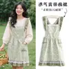 Nuevo estilo de delantal de cocina estilo princesa para uso doméstico, delantal de cocina para mujer, adecuado para trabajar en floristerías, ropa de trabajo estilo coreano, anti-manchas y transpirable