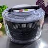Máquina de Secar Água por Pressão para Salada, Bacia, Desidratação, Cesto para Lavar e Escorrer Vegetais, Mesa de Centro Doméstica, Artefato de Prato de Frutas