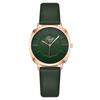 Reloj de Pulsera Cuadrado para Mujer de Moda Popular Hecho por el Fabricante Reloj de Cuarzo Correa de Cuero Modelo para Mujer