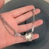 Dulce Collar de Amor con Espinas de Chica Cool Spice Diseño Nicho Femenino Sentido de Alta Gama Estilo Frío Cadena Clavícula Collar Elegante Combinable
