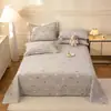 Sábana de Cama de Algodón 100% Clase A Algodón de Xinjiang Engrosada Cepillada Estampado Floral Funda Nórdica de Algodón Individual Doble Persona Cuatro Estaciones Uso en el Hogar
