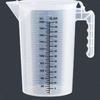 Taza Medidora Herramienta Especial para Té con Leche Taza Escala para Leche Taza Medidora con Asa Grado Alimenticio Doméstico Pp Taza Medidora Taza Medidora de Plástico