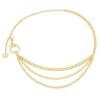 Joyería Transfronteriza Europea y Americana Cadena Metálica Multicapa Retro Versátil Cara Sonriente Sol Cadena para Cintura Decorativa Cadena para Cintura Simple de Restricción