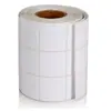Papel Couché Autoadhesivo Papel Couché Autoadhesivo Etiqueta en Rollo Tres Filas de 35*25*5000 Hojas de Papel para Impresión de Cinta
