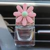 Saída de Ar do Carro Frasco de Perfume Margarida Fresca Ornamentos de Aromaterapia para Saída de Ar do Carro Feminino Decoração de Interior de Carro Feminina