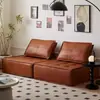 Sofá modular Piedmont para salas de estar pequeñas, sofá modular de bloques libremente combinable para hoteles y casas de huéspedes