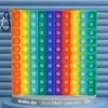 Brinquedos educativos de educação infantil impressos em ambos os lados 24cm teclado letras e números fórmula de multiplicação 12X12 mouse exterminador pioneiro