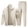 Marca Tendência Transfronteiriça Novo Conjunto de Moletom Masculino para Primavera e Outono Tamanho Grande Casual Solto Conjunto de Duas Peças Compra em Grupo Atacado