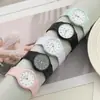 Versão Coreana Simples Macaron Ins Celebridade da Internet Novo Estilo Floresta Mostrador de Relógio Moda Feminina Relógio Feminino Atacado