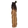 Peluca de 22 pulgadas La rizada francesa trenza rizada grande cabello de trenza africana
