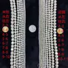 Cuentas de Arroz, Perlas de Agua Dulce, Casi Redondas, Cuentas de Luz Fuerte, Pulseras de Joyería DIY, Materiales para Collares Semi-Terminados, Hecho por Metabo