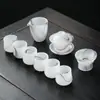 Juego de Té de Vidrio para 2024, Taza de Té Kung Fu Nueva, Taza de Té de Tapa para el Hogar de Gama Alta, Caja de Regalo, Venta al por Mayor