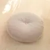 Almofada Tecido Espessado Redonda Japonesa Janela de Canto Soleira de Janela Tatami Chão Meditação Removível Lavável