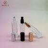 Em estoque Atacado Frascos de Perfume Quadrados de 5ml10ml Frascos Portáteis Vidro Fino Alto Frascos de Perfume Frascos Vazios