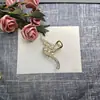 Oferta Especial Transfronteiriça Moda Acessórios de Cabelo Coque Grampo de Cabelo Presilha de Tubarão Presilha com Strass Acessório de Cabelo em Formato de Coração Gravata Borboleta Grampo de Cabelo para Menina