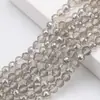 Joyería Hecha a Mano Accesorios DIY Cuentas Sueltas de Cristal Al por Mayor 6-10mm Chapado 96 Caras Cuentas de Tierra Cuentas de Cristal Disco