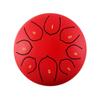 Tambor Etéreo de 6 pulgadas Tambor Etéreo de 6 pulgadas y 8 tonos Tono C Tambor de Lengüeta de Acero Instrumentos Musicales para Niños Exclusivo Transfronterizo Tambor Libre de Preocupaciones Tambor de Loto