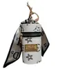 Colgante de Bolsa Cilíndrica Floral Vintage Europeo y Americano, Billetera Pequeña Mini para Monedas, Llavero, Bolsa Portátil con Cremallera para Lipstick, Estampado Retro