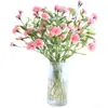 Cravo Longo Artificial Flor Falsa Flor Seca Dia das Mães Dia dos Professores Presente Decoração de Interior para Sala de Estar Ornamentos Florais