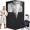 Caixa de Sauna de Corpo Inteiro, Máquina de Vapor Dobrável Doméstica, Caixa de Banho de Sauna, Sala de Sauna, Sala de Sauna, Aparelho de Sauna Doméstico