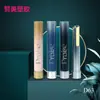 Tubo cosmético delgado para lápiz labial vacío, superficie redonda brillante, inyección de microdestellos, material de empaque para tubo de lápiz labial