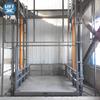 Elevador de Carga Simple de Fábrica Elevador Hidráulico de Servicio Pesado Anticaída 100t Plataforma Elevadora Tipo Riel Elevador de Carga Hidráulico de 50 Toneladas